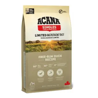 ACANA SINGLES Free-Run Duck - sucha karma dla psa - 11,4kg
