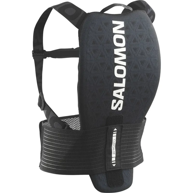 Salomon Flexcell, ochraniacz pleców, junior, czarny