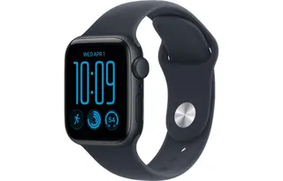Smartwatch Apple Watch SE 3 GPS 44mm aluminium północ + pasek sportowy granatowy S/M