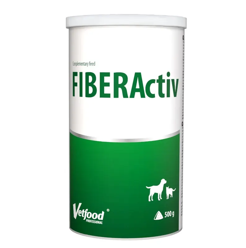 VETFOOD Fiber Activ - suplementy dla psa i kota - 500g