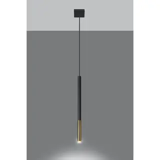 Lampa wisząca MOZAICA 1 czarny/złoto