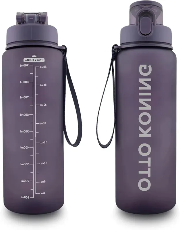 BUTELKA OTTO 1000 ML Z SILIKONOWYM PIERŚCIENIEM USZCZELNIAJĄCYM