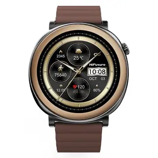 HiFuture Smartwatch Aurora Amoled rozmowy AI bršzowy