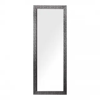 Lustro ścienne 50 x 130 cm jasnobrązowe AJACCIO