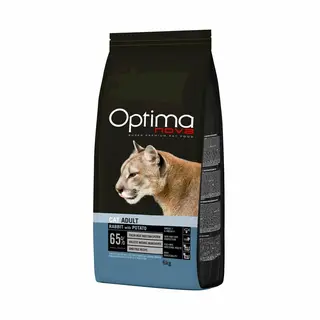 OPTIMANOVA Cat Adult Królik i Ziemniaki - sucha karma dla kota - 6kg
