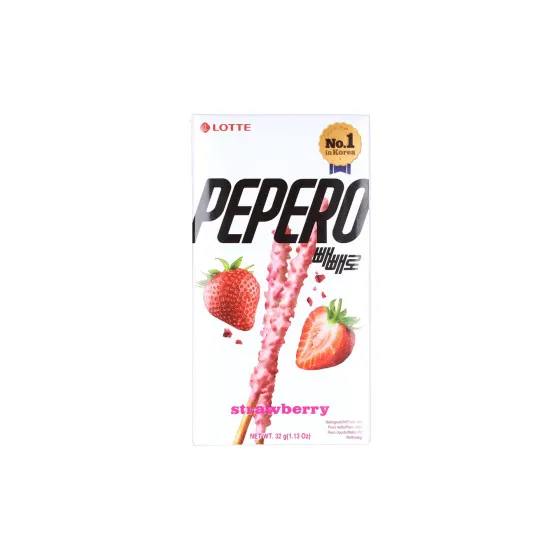 Słodkie paluszki Pepero Strawberry, 32 g