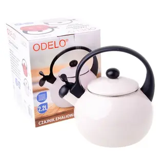 AMELIO Czajnik emaliowany 2,2L Beige/OD2377