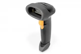 Digitus Czytnik kodów kreskowych przewodowy USB-RJ45 2m, 1D, stojak w zestawie