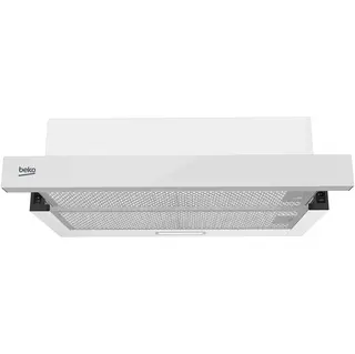 Okap teleskopowy do zabudowy BEKO HNT63322WH 60 cm szkło biały 320 m³/h LED
