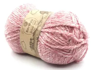 Włóczka Melange Wool róż melanż K9004