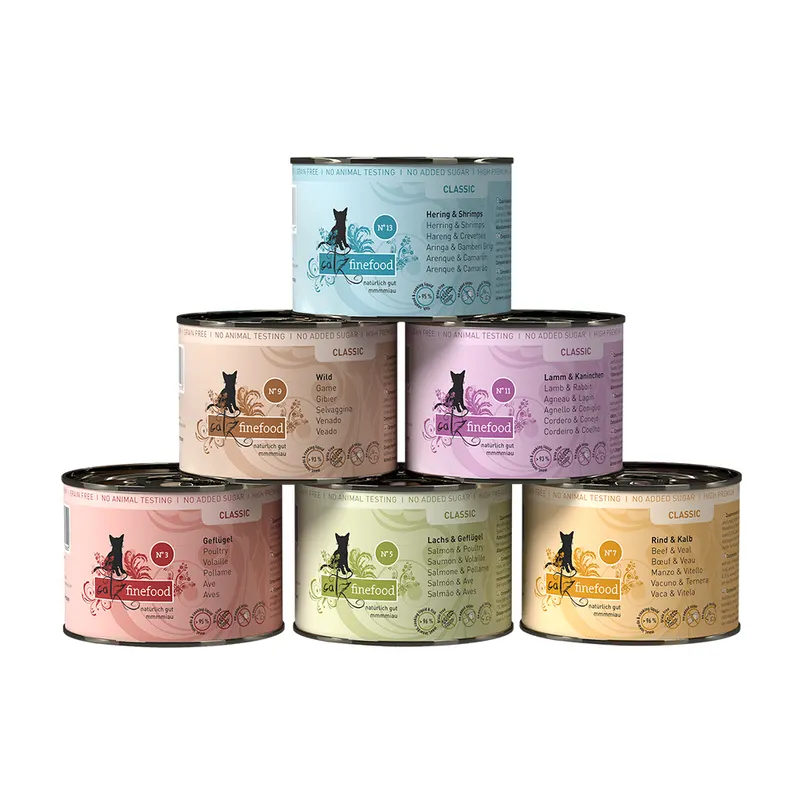 Pakiet próbny catz finefood, 6 x 200 g - Pakiet 2