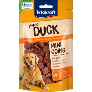 Vitakraft Mini Coins, kaczka - 10 x 80 g