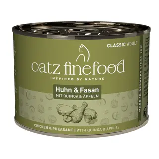 catz finefood, 6 x 200 g - Kurczak i bażant