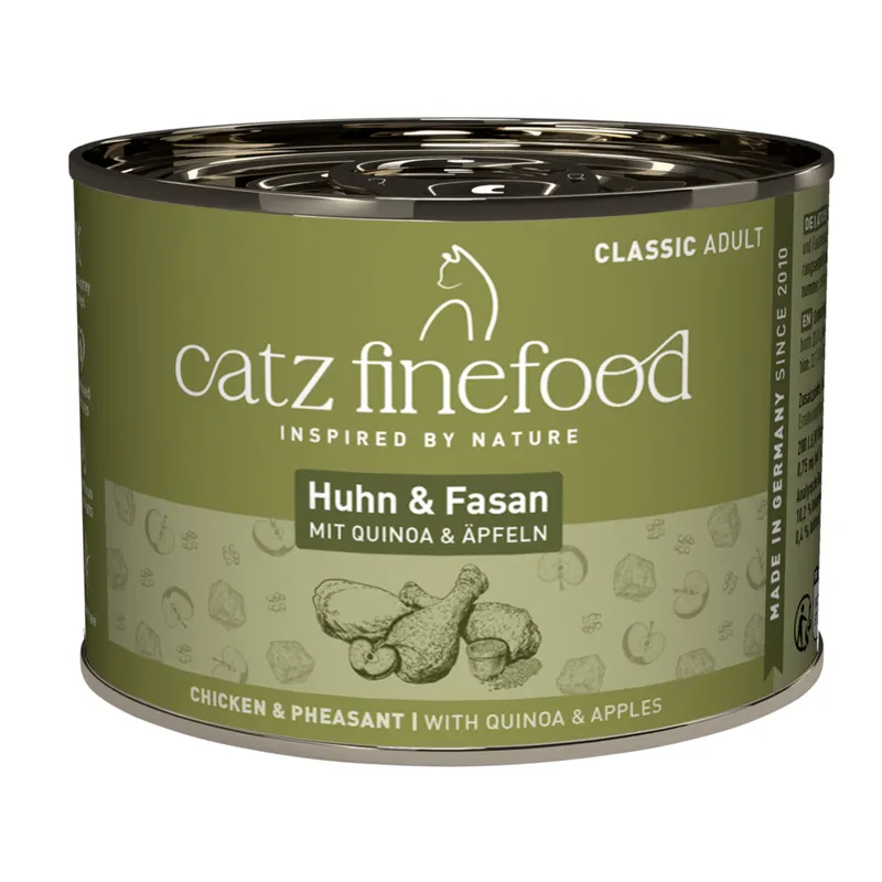 catz finefood, 6 x 200 g - Kurczak i bażant