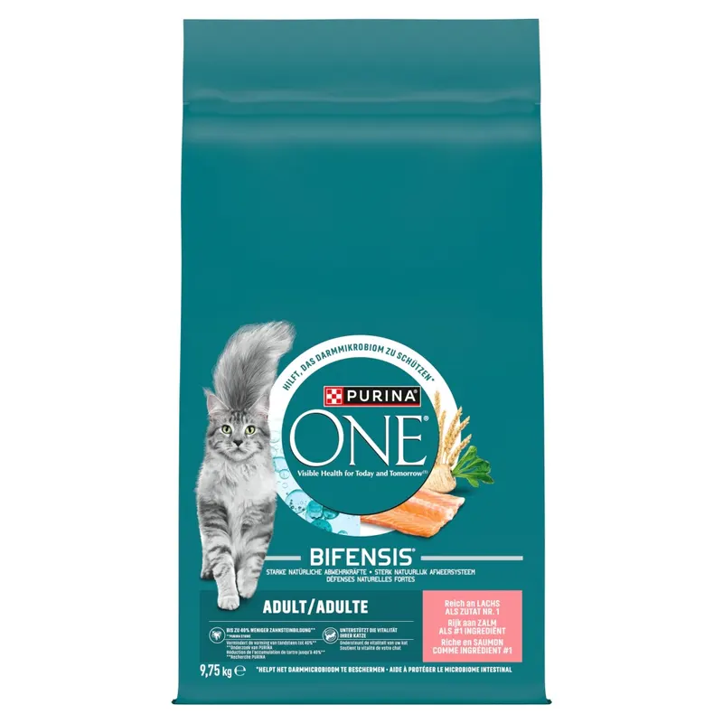 PURINA One Adult Łosoś - sucha karma dla kota - 9,75kg
