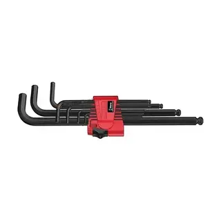 Zestaw kluczy imbusowych, z kulką, metrycznych 1,5-10 mm BlackLaser 950 PKL