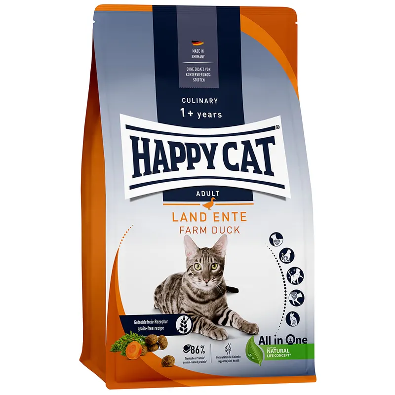 Happy Cat Culinary Adult, kaczka - 1,3 kg