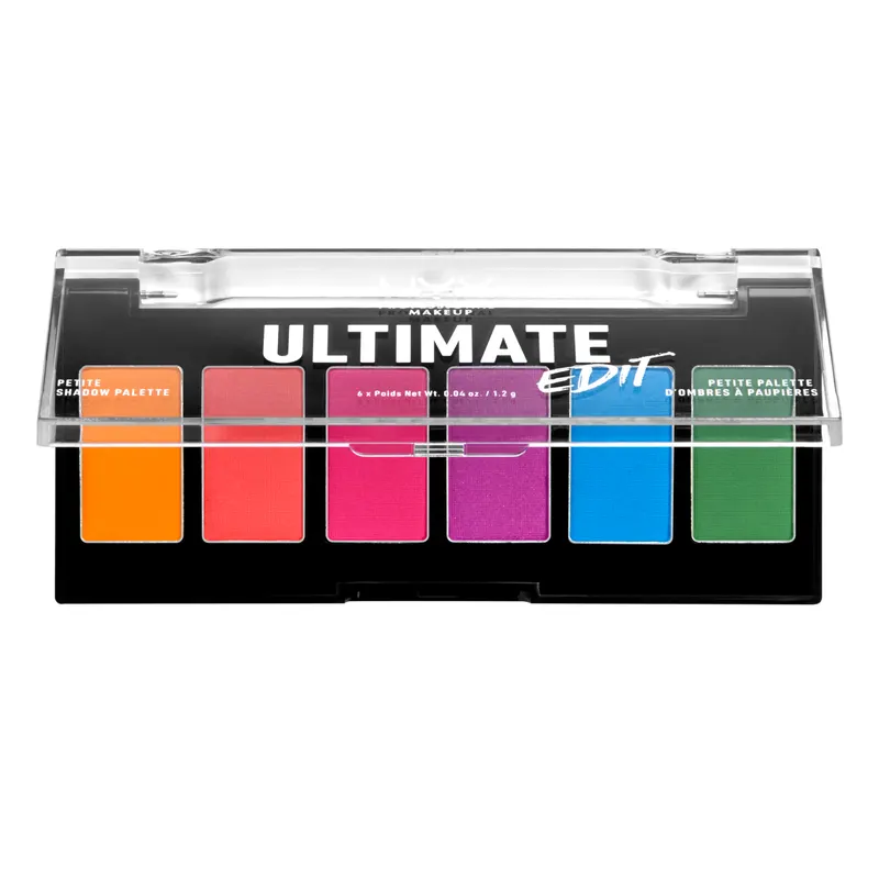 NYX Professional Makeup Paleta Cieni do Powiek Ultimate Edit Brights