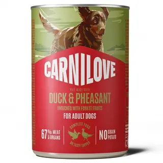 CARNILOVE Dog Duck&Pheasant - mokra karma dla psa - 400g