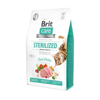 Brit Care Grain-Free Sterilized Urinary, z kurczakiem - 2 kg
