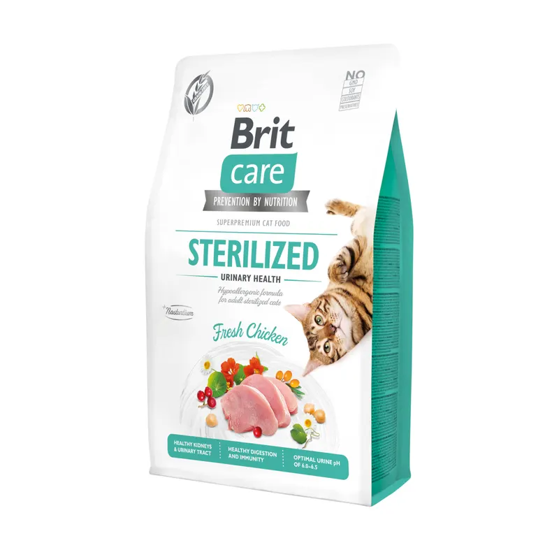 Brit Care Grain-Free Sterilized Urinary, z kurczakiem - 2 kg
