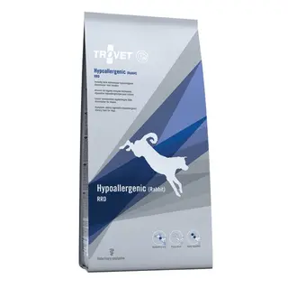 TROVET Hypoallergenic RRD Królik - sucha karma dla psa - 10kg