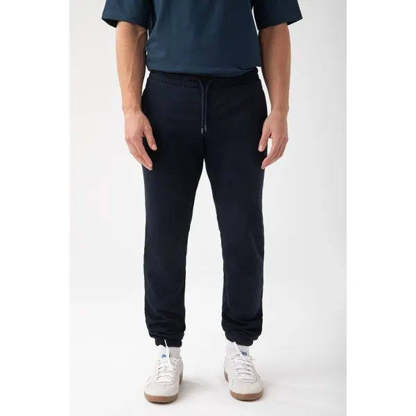 Granatowe spodnie dresowe męskie TW BASIC PANTS 181 M NAVY - L