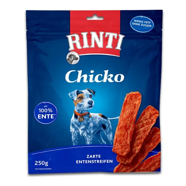 RINTI Chicko Kaczka Mono - przysmak dla psa - 250g