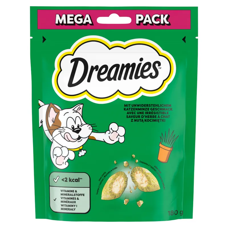 Dreamies przysmak dla kota - Kocimiętka, 180 g