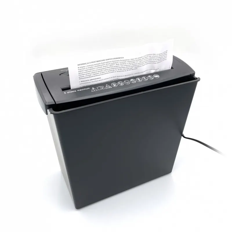 Media-Tech Niszczarka dokumentów, folii i kart kredytowych SHREDDER V3.0 MT215