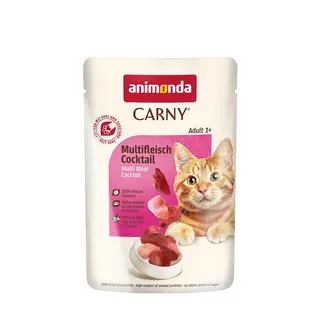 ANIMONDA Carny Adult Koktajl mięsny - mokra karma dla kota - 85g