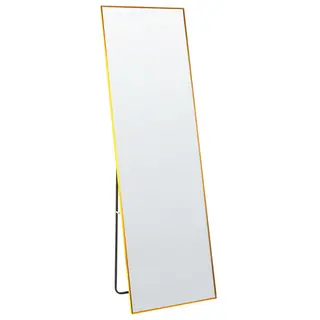 Lustro stojące beauvais 156 cm metal złoty