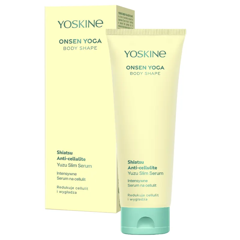 Yoskine Onsen Yoga intensywne serum na cellulit do ciała z kofeiną, yuzu i minerałami z soli morskiej 200 ml