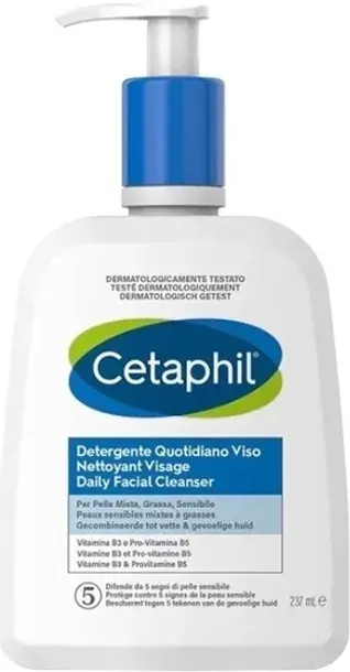 Cetaphil Daily Facial Cleanser 237ml Emulsja Do Cery Tłustej I Mieszanej