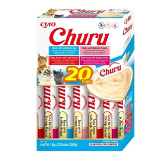 INABA Ciao Churu Box Tuna Mix - przysmak dla kota - 20 x 14g