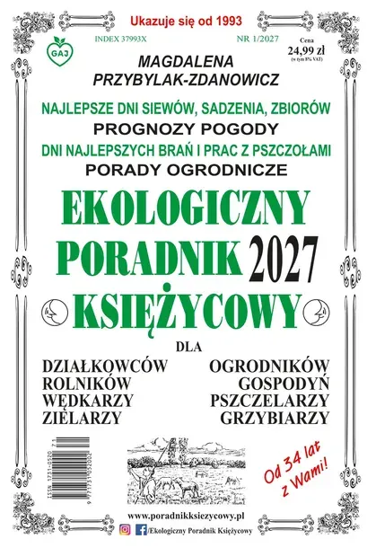 Ekologiczny Poradnik Księżycowy 2027