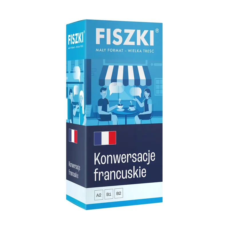 FISZKI - język francuski - Konwersacje (poziom A2-B2)