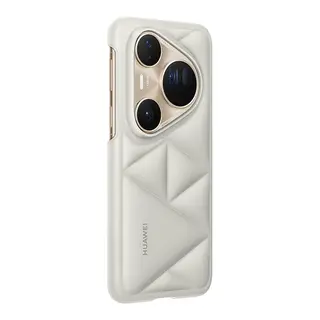 Etui do HUAWEI Pura 80 Ultra - Szare ze skóry wegańskiej
