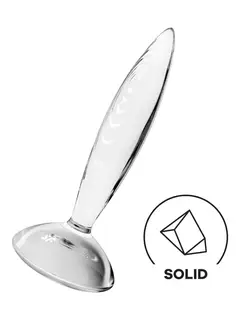 Satisfyer Sparkling Crystal Glass Anal Plug