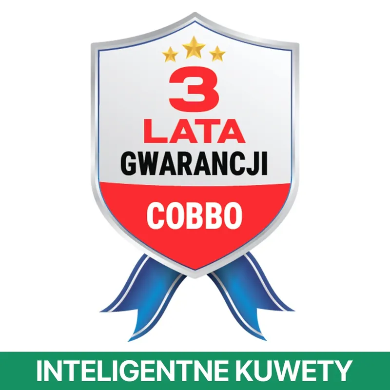 3 LATA GWARANCJI - Kuwety dla zwierząt COBBO