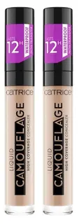 Catrice High Coverage Concealer Korektor w Płynie 010 Porcellain x2 szt
