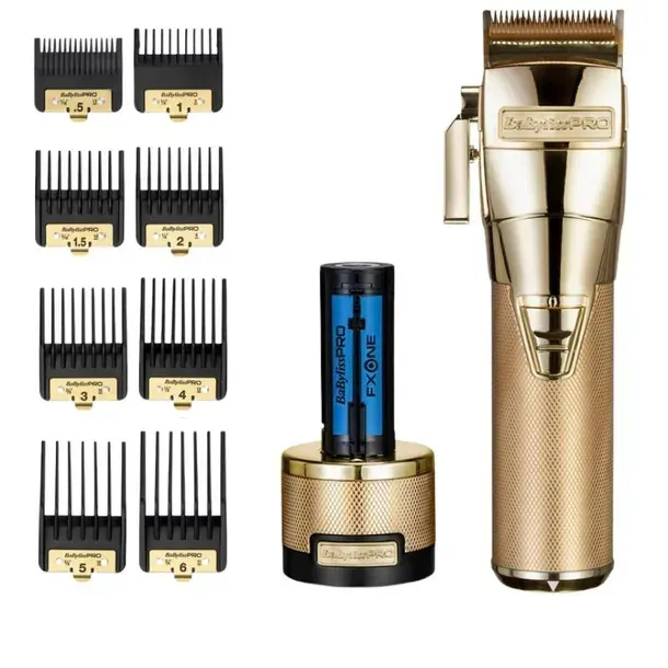 BaBylissPRO FX899GE FXONE Maszynka do włosów 6800 obr./min Gold