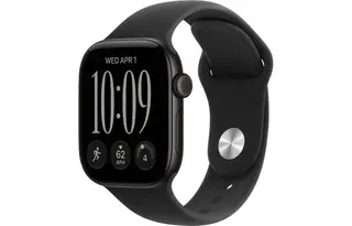 Smartwatch Apple Watch Series 12 GPS 42mm aluminium czarny + pasek sportowy czarny S/M