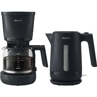 Zestaw Philips Seria 3000 Ekspres przelewowy HD7411/90 + Czajnik elektryczny HD9411/90