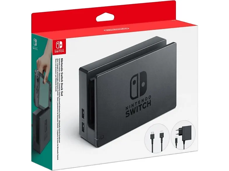 PRODUKT PO EKSPOZYCJI - Stacja ładująca NINTENDO Dock Set do Nintendo Switch
