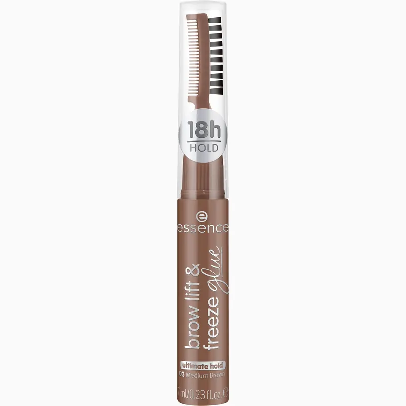 Essence Brow Lift & Freeze Glue Koloryzujący Żel do Brwi 03 Medium Brown