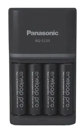 Inteligentna ładowarka Panasonic Smart Plus na 4 Akumulatorki