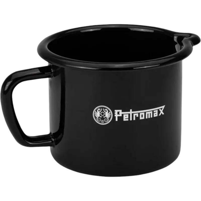 Petromax Enamel Milk Pot, Garnek, Czarny