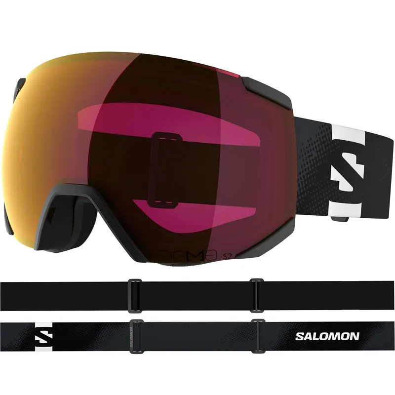 Salomon Radium Sigma, gogle narciarskie, czarne