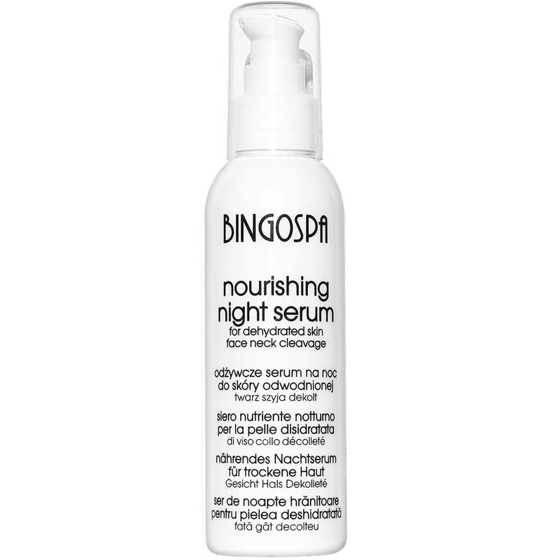 Odżywcze serum 135 g na noc do skóry odwodnionej TWARZ SZYJA DEKOLT